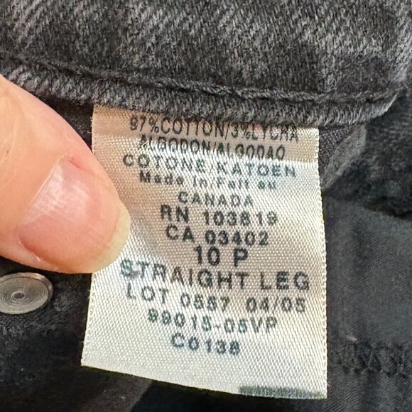 Harley Davidson black Straight Leg jeans - Picture 6 of 6